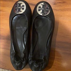 Tory Burch ballet slippers worn twice